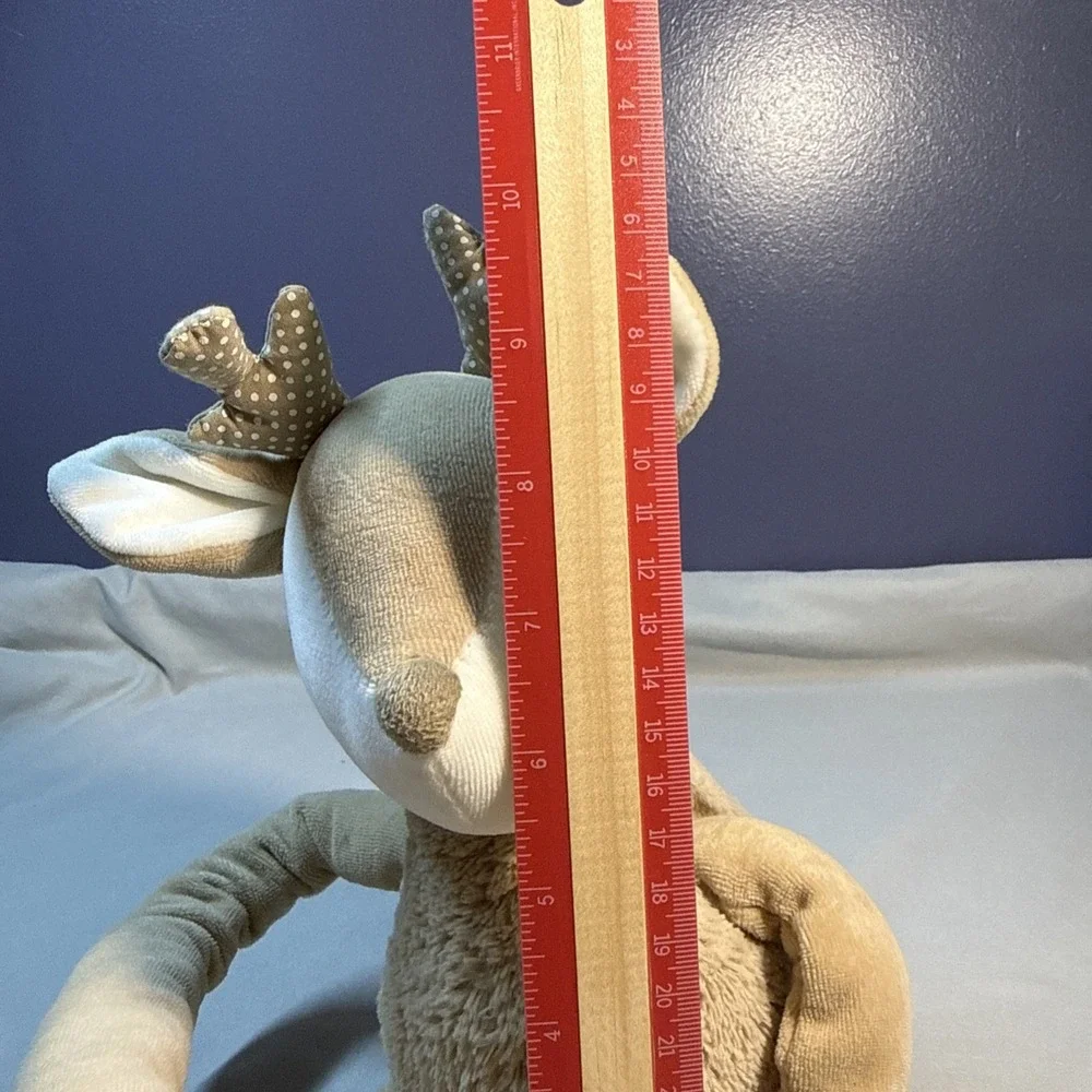 Vintage Mon Ami Floppy Deer Plush Baby Toy Long Floppy Arms 14